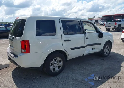 2014 Honda Pilot Lx from USA, damaged, VIN 5FNYF3H24EB001105